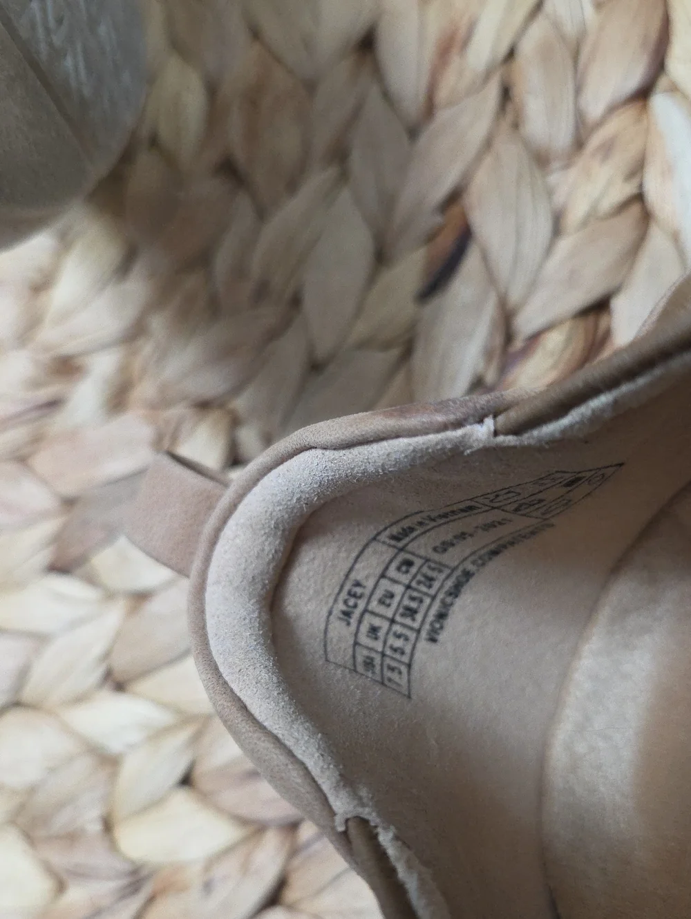 Vionic Jacey Orthotic Comfort Slip-On Wedges Toffee Size 7.5